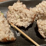 泉 - 生つくね断面