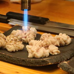 鮨処 凜 - 釧路産真鱈の白子炙り 2024.9月