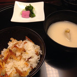 要庵 西富家 - 白味噌のお味噌汁