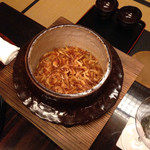 要庵 西富家 - 桜えびの炊き込みごはん