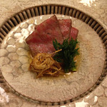 要庵 西富家 - 和牛と筍