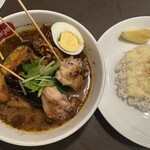 スープカレー スアゲ4 - 