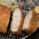 とんかつ 美濃屋 - 絶妙な脂身の加減、おいしー！