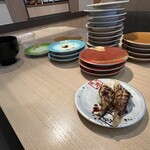 回転寿司 鮮 - 焼き穴〆　ご馳走様でした