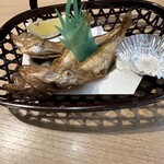 回転寿司 鮮 - はたはた唐揚げ