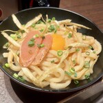 全席個室居酒屋 忍家 - 明太釜玉うどん693円