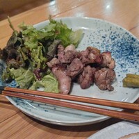博多 鴨すき 鴨しゃぶ なかもぐろ - 鴨もも肉の炭火焼