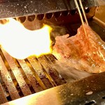 個室焼肉 牛姫 - とろける焼サーロイン❗️脂ののりが凄い‼️