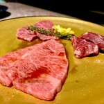 個室焼肉 牛姫 - 上ハラミ・上撰イチボ・上ハラミ