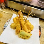 やすきよ - 串カツ盛り合わせ