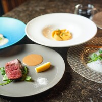 【lunch Gourmand Course】前菜、手打ちパスタ、お魚、お肉、デザート付ランチコース