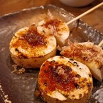 炭火焼鳥しげ - サクサク山芋