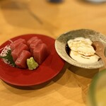 酒と魚 はこさく山ちゃん - 鮪とジーマーミー豆腐