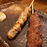 炭火焼鳥しげ - いかくち串