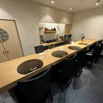 乙味 あさ井 - 店内風景