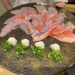 乙味 あさ井 - 静岡県金目鯛　葱　大根