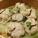 炙りと旬菜 旨い酒 ひで - 自家製しゅうまい