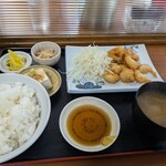 食事処点心 - 白肉天ぷら定食