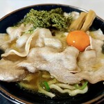 麺屋　たか - 肉シングル　甘辛く味付けされた豚バラ肉が美味しい