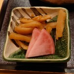 佳肴 三佐和 - 香の物。