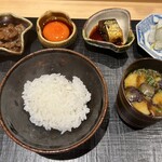 日本料理 柳燕 - しぐれ煮・イワシの甘露煮など