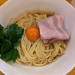 まほろば - 平飼い鶏の卵まぜそば　¥850