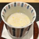 日本料理 柳燕 - 雲子の茶碗蒸し