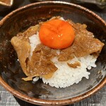 日本料理 柳燕 - すき焼き風ご飯