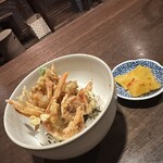 古窯庵 - かき揚げ丼（小）