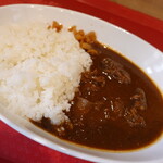 COOK BARN ステーキ＆ハンバーグ - 牛筋カレー　850円