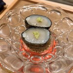 奥 - ホタテ海苔巻きフライ