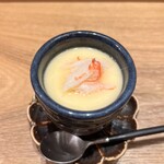 奥 - ずわい蟹の茶碗蒸し