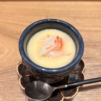 奥 - ずわい蟹の茶碗蒸し