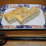 玉子焼き の屋 - ハーフ2本を三等分ずつ