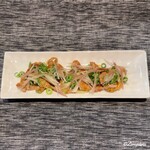 しゃぶしゃぶ 寛 - 味わい豚ヒレの葱の霙焼