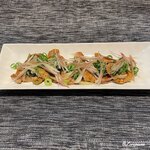 しゃぶしゃぶ 寛 - 味わい豚ヒレの葱の霙焼