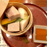 WITH THE STYLE ステーキハウス ミディアムレア - 体に優しい。野菜が美味しい。カブが美味しかった。