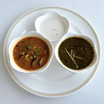 サナム カレーハウス - ドーサについてるカレー