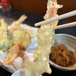 季節料理 長嶋 - 海老天