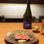 日本酒 ビストロ オダギリ - お肉とのペアリングも最高