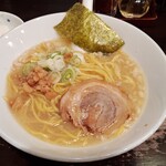 立川や - ランチとんこつラーメン（麺大盛）