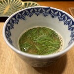 まつむら - 車海老の味噌汁