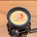 奥 - ずわい蟹茶碗蒸し