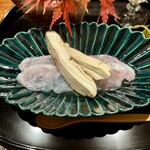 東山 吉寿 - 白甘鯛と焼き松茸