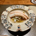 東山 吉寿 - 紅ズワイガニ　ポン酢ジュレ　菊