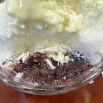 納言志るこ店 - アイス＋あずき増し