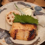 リザキッチン - 銀鱈の味噌漬け焼きと野菜の天ぷら