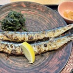 大戸屋 - 生さんまの炭火焼き定食