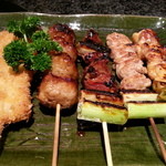 かしま - 焼き鳥盛り合わせ