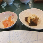 ウニハウス - イカとブリの小皿